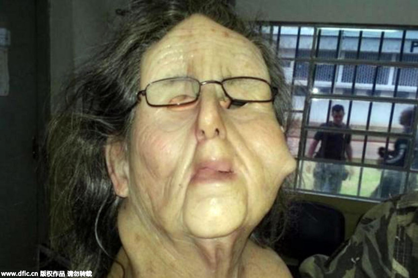 Brazilian drug trafficker tries to escape prison dressed as granny in mask