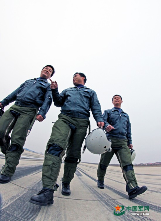 Heroic test pilots of the PLA Air Force