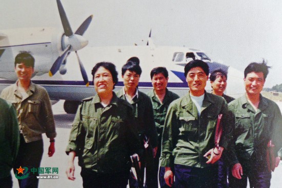 Heroic test pilots of the PLA Air Force