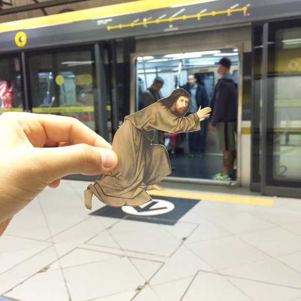 When master pieces meet modern life