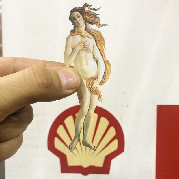 When master pieces meet modern life