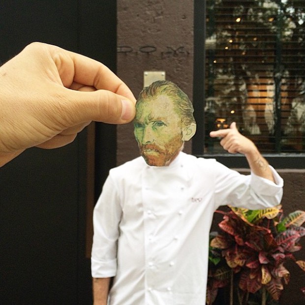 When master pieces meet modern life