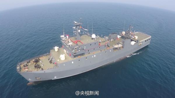 Largest Supply Ship from the Chinese Army Sent to South China Sea