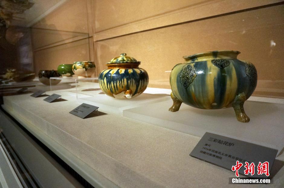 Cultural relics of Tang Dynasty separated by Taiwan Strait reunite in Henan 
