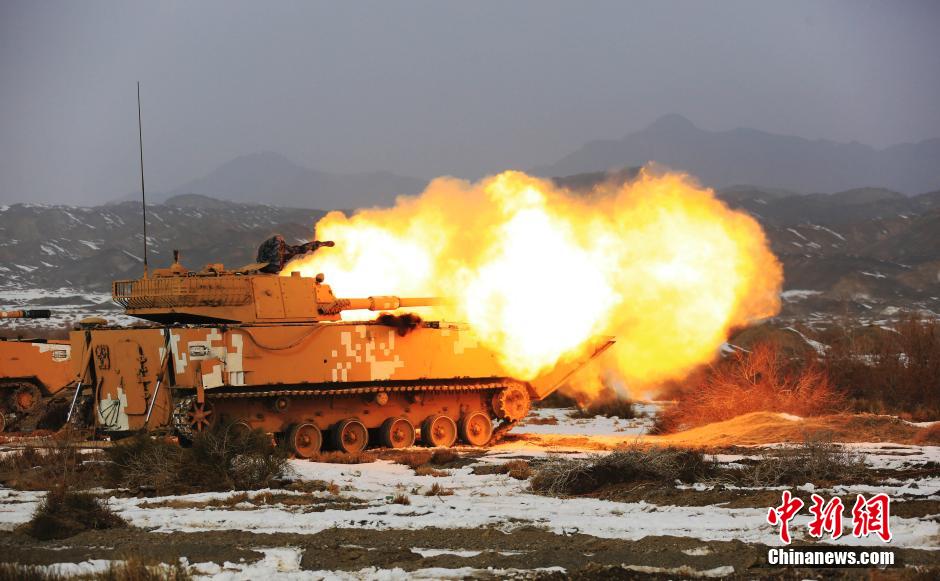 Collaborative drills held in Gobi desert in NW China