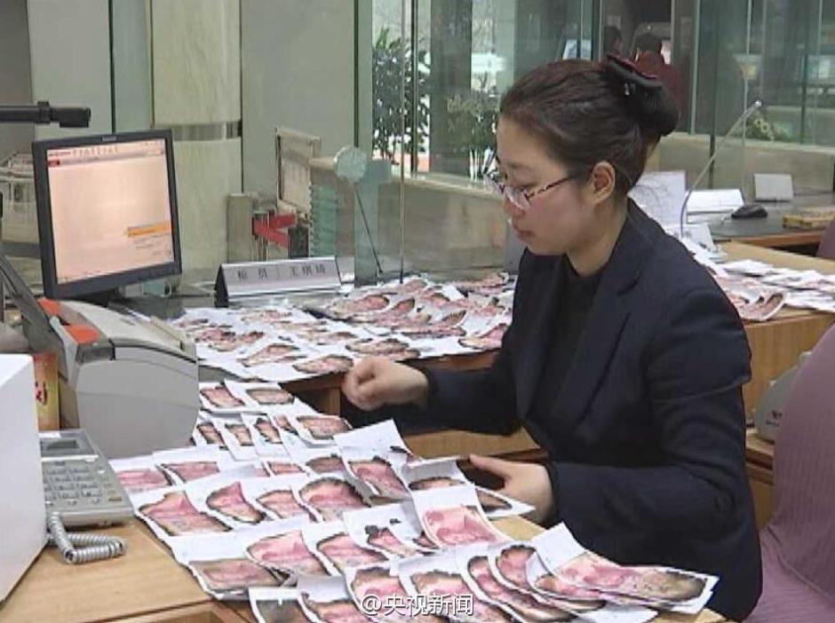 80,000 yuan in cash burns in fire 