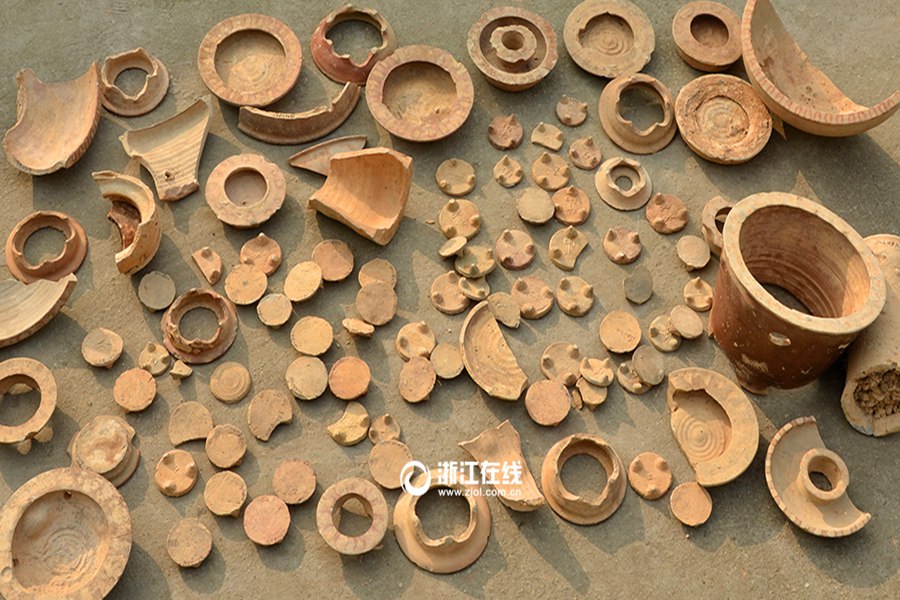 New discoveries in Phoenix Mountain kiln site in Zhejiang
