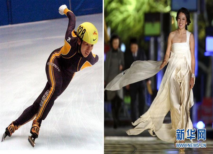 Iron lady or goddess? Sportswomen's fantastic dress show
