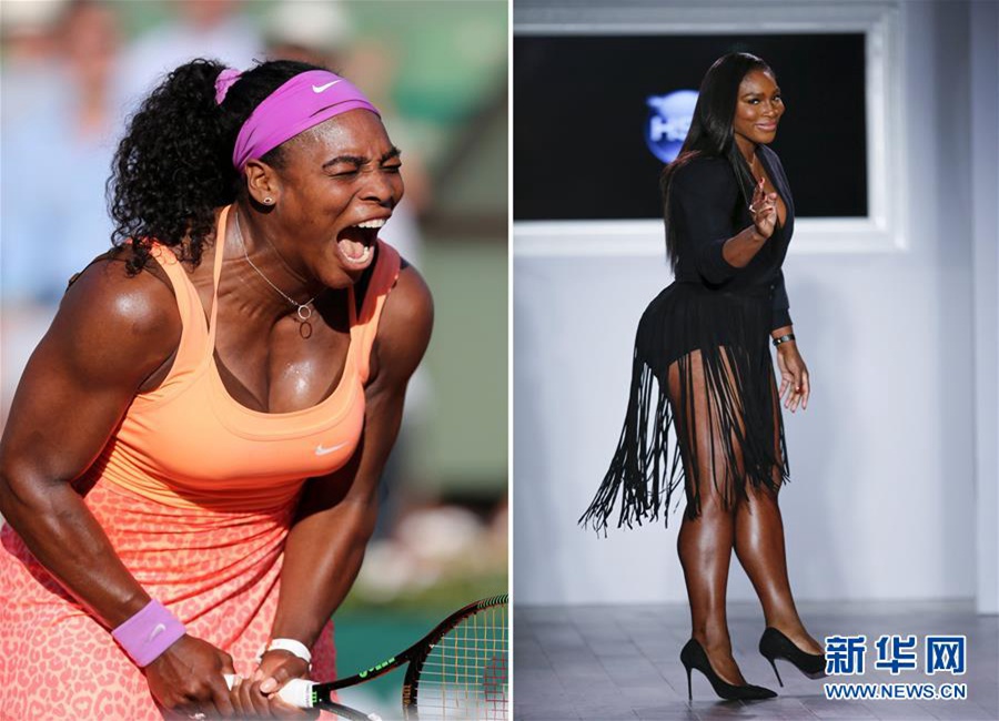 Iron lady or goddess? Sportswomen's fantastic dress show
