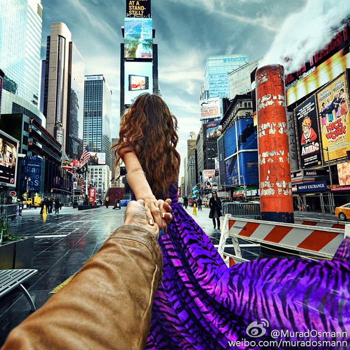 Follow me to my Weibo — Photographer Murad Osmann opens Weibo account