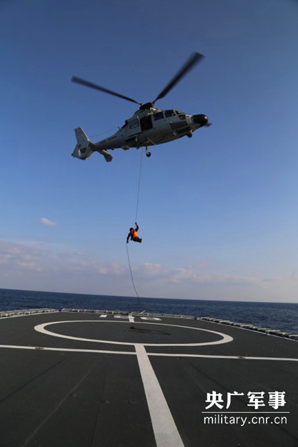 North Sea Fleet conducts drill in West Pacific Ocean