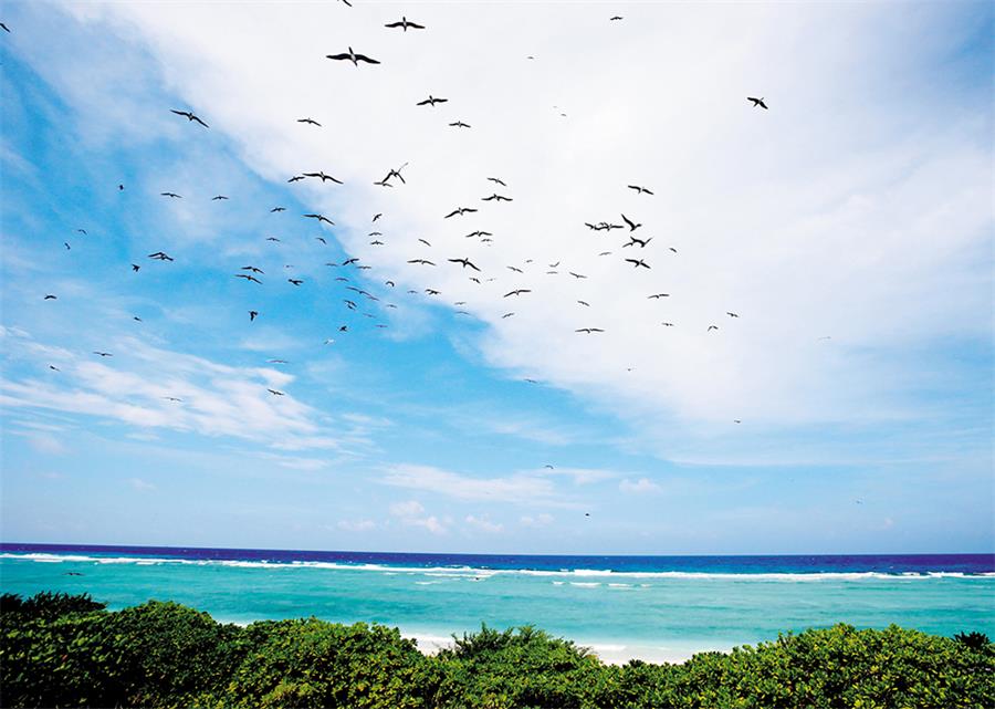 Amazing scenery of Xisha Islands