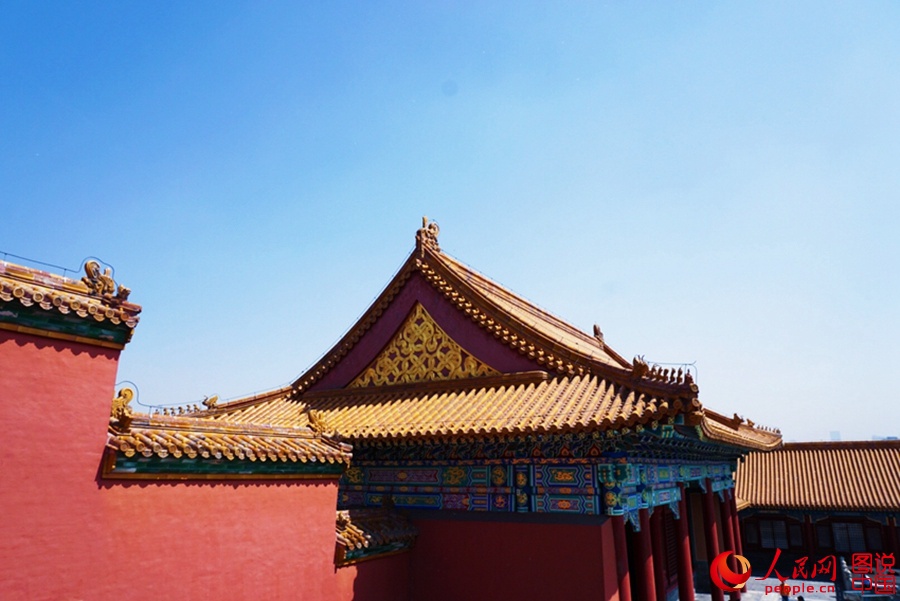 Magnificent view of the Forbidden City