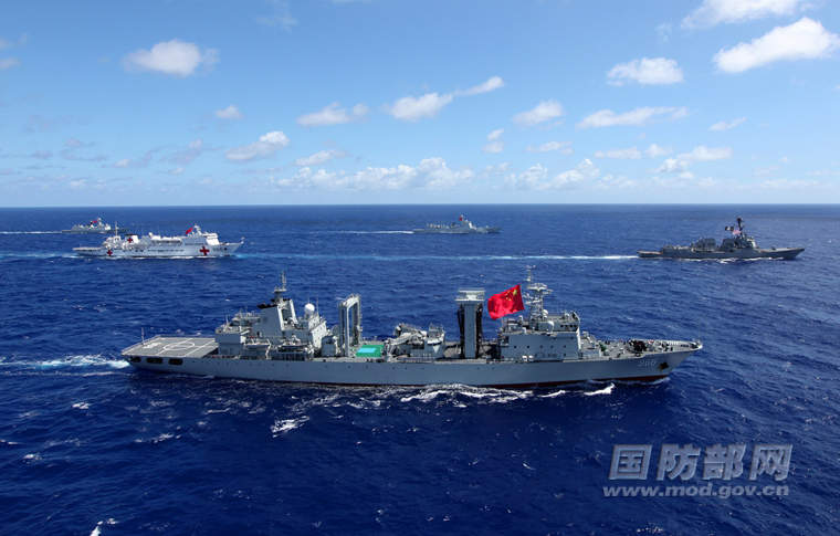 Chinese, US warships conduct training near Hawaiian waters