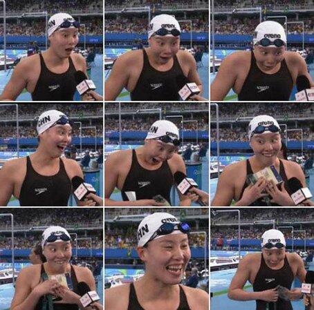 Fu Yuanhui: an athlete who actually enjoys sports