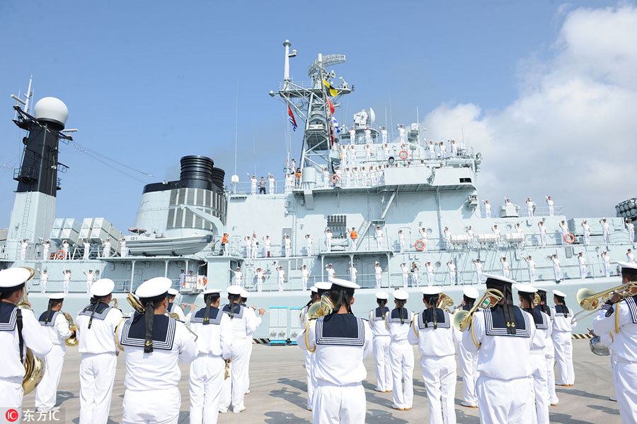 24th Chinese navy convoy departs for Gulf of Aden