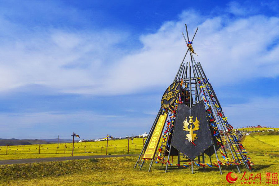 Summertime beauty of Hulun Buir grassland