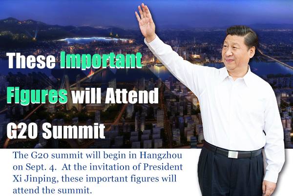 Who will attend the G20 Hangzhou Summit?