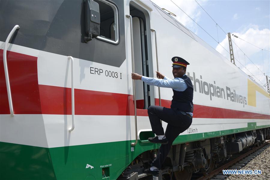 ETHIOPIA-ADDIS ABABA-CHINA-RAILWAY