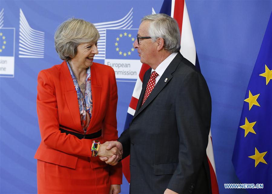 BELGIUM-BRUSSELS-EU-BRITAIN-MEETING