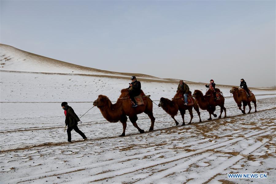 #CHINA-GANSU-JIUQUAN-SNOW (CN)