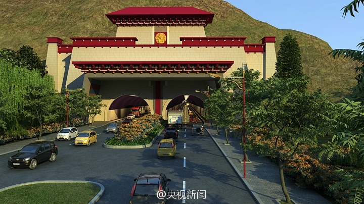 China building world's highest-altitude ring road in Tibet