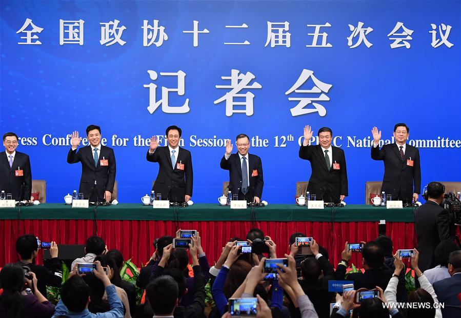 CPPCC members attend press conference on benefiting society and people