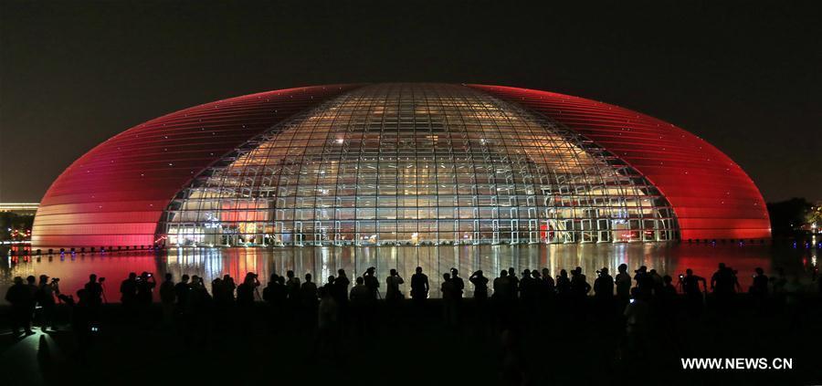 10,860 lights illuminated in Beijing to greet Belt and Road Forum