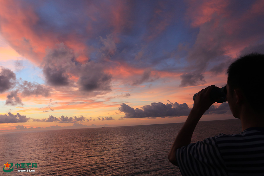 Magnificent view of Nansha Islands in South China Sea