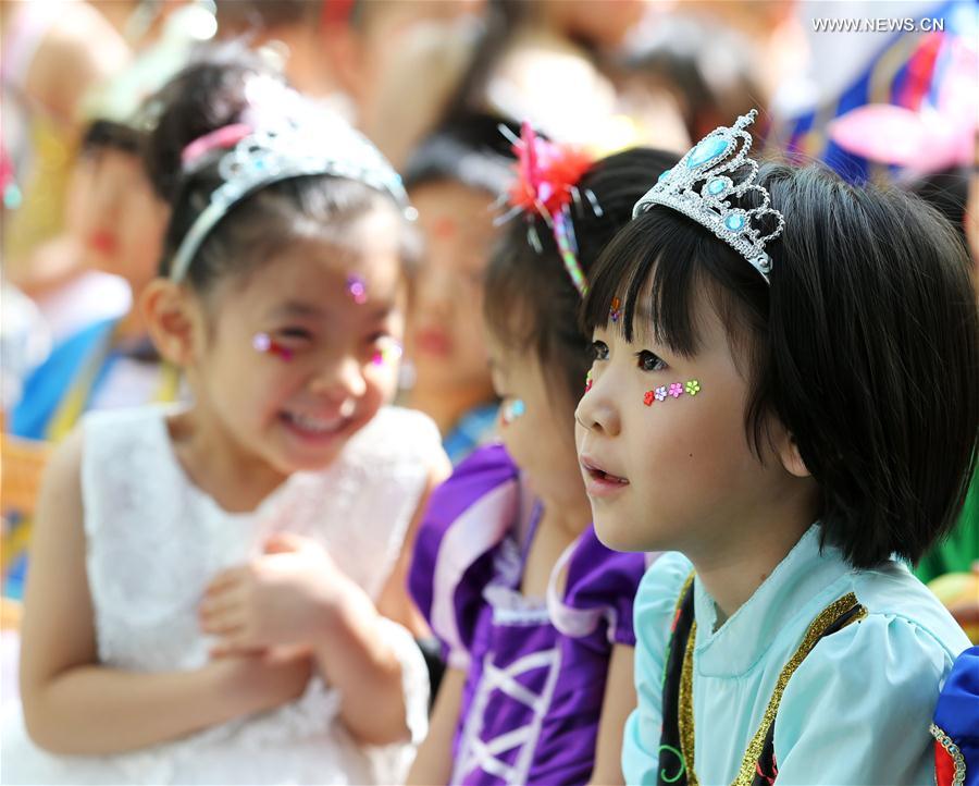 Activity held to greet upcoming Int'l Children's Day in Beijing