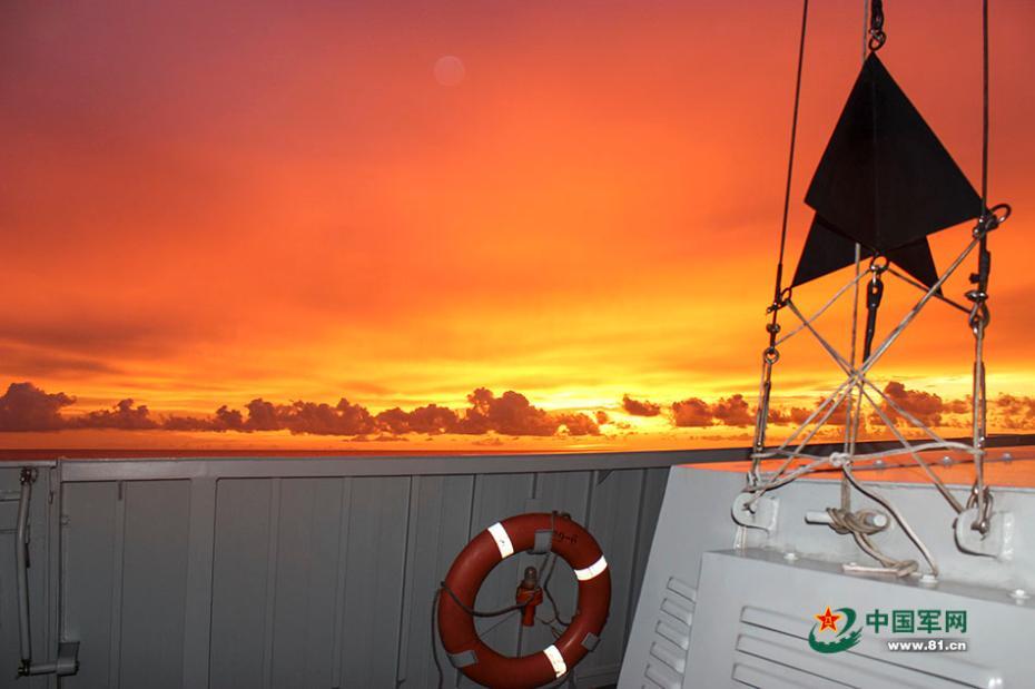 Beauty of the sea in the eyes of Chinese sailors