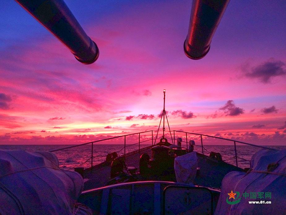 Beauty of the sea in the eyes of Chinese sailors