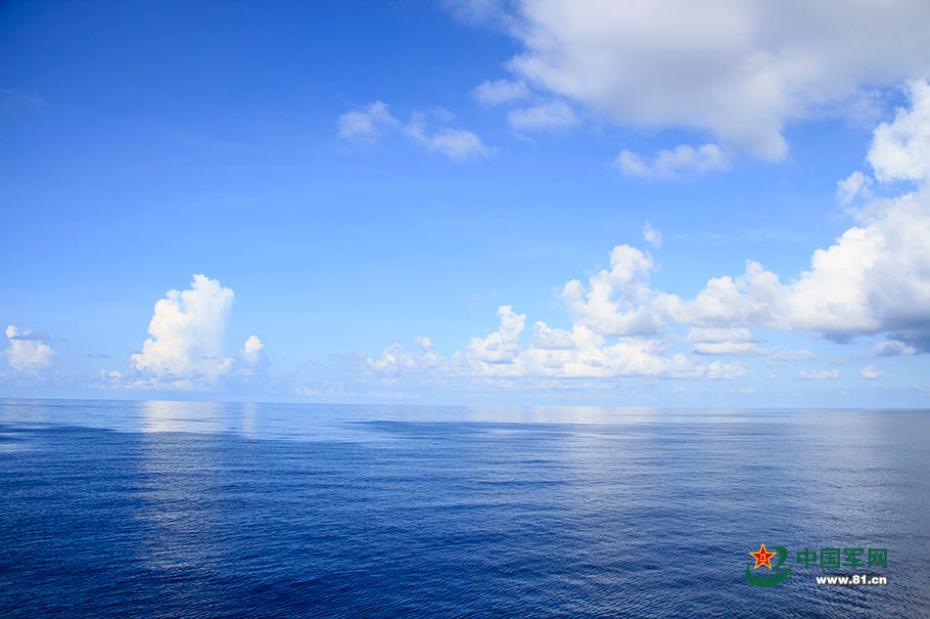 Beauty of the sea in the eyes of Chinese sailors