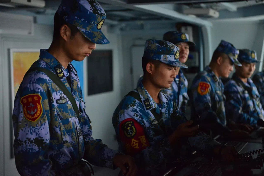 Chinese, Russian warships conduct gun firing exercises in Baltic Sea