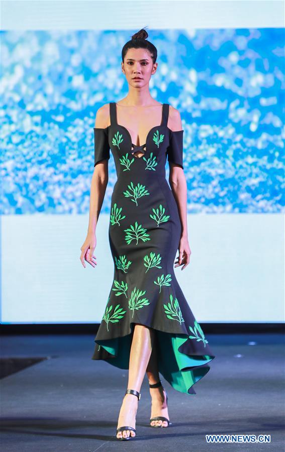 Creation by Chinese designers presented during 1st Thai Silk Int'l Fashion Week