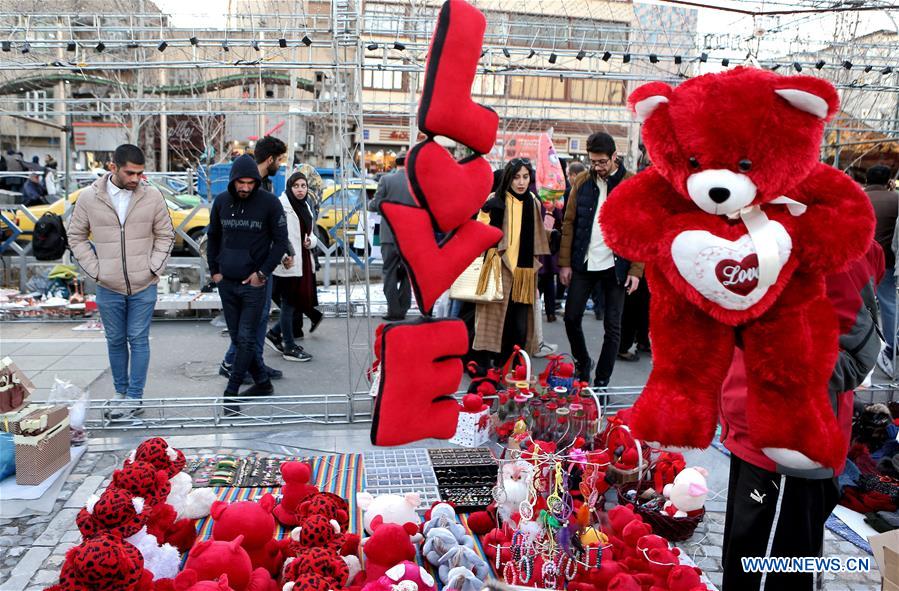 Products for Valentine's Day seen across world