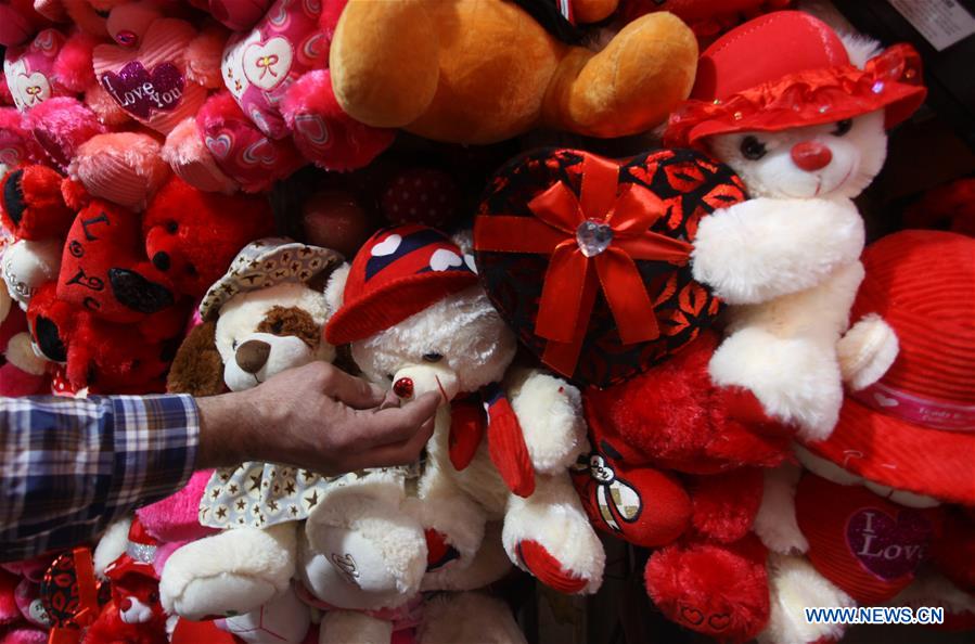 Products for Valentine's Day seen across world