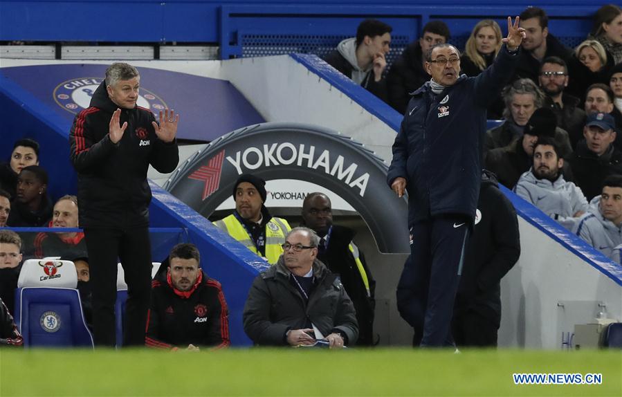 Manchester United beats Chelsea 2-0 at FA Cup fifth round match