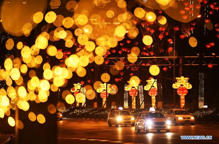 Night view in Chongqing, southwest China