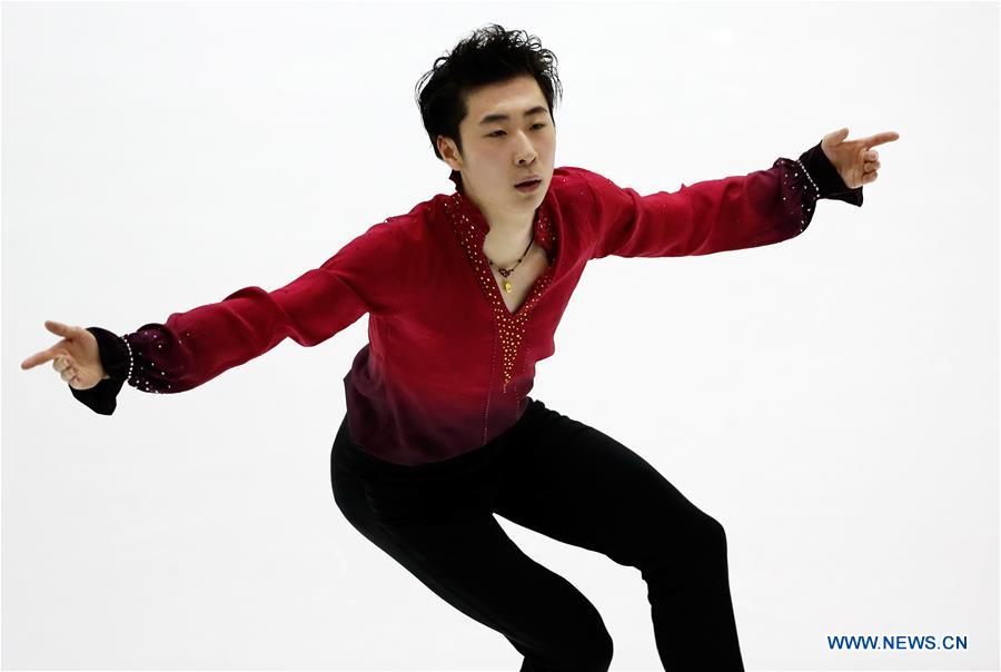 Chinese National Figure Skating Championship Competition in China's Jilin