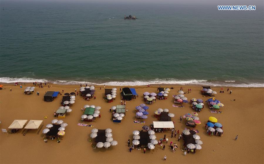 Scenery of permanent site of Boao Forum for Asia in China's Hainan