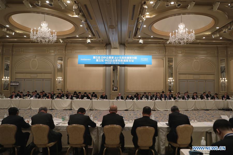 Chinese, Japanese entrepreneurs, former officials call for promoting economic exchanges