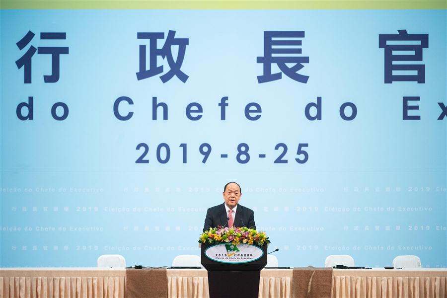 Ho Iat Seng elected as Macao's chief executive-designate