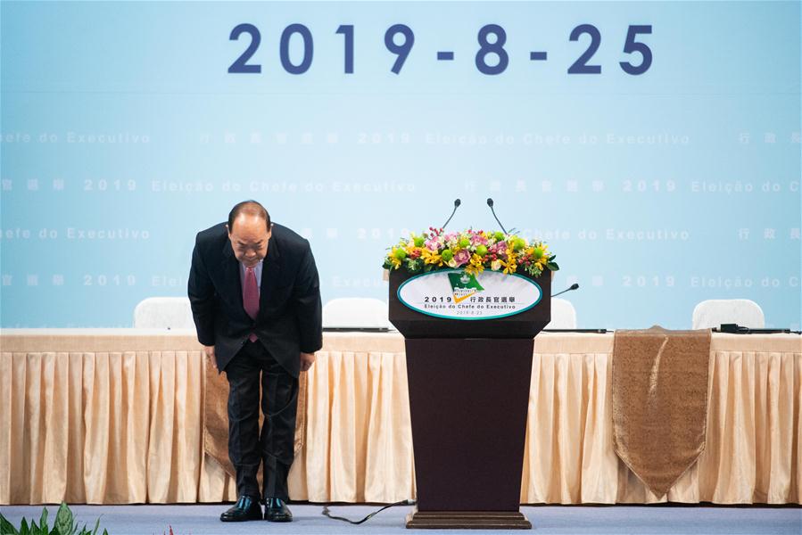 Ho Iat Seng elected as Macao's chief executive-designate