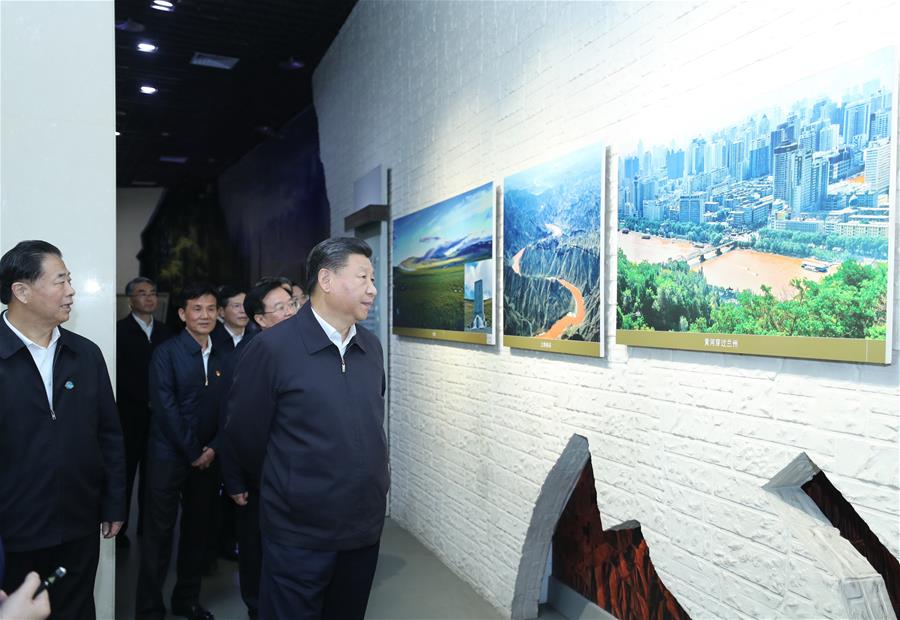 Xi inspects manufacturing enterprise, Yellow River ecological protection in central China