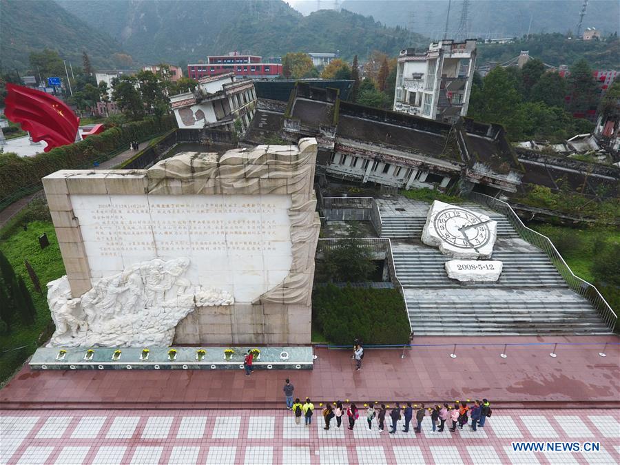 China's Yingxiu Town reconstructed from quake ruins