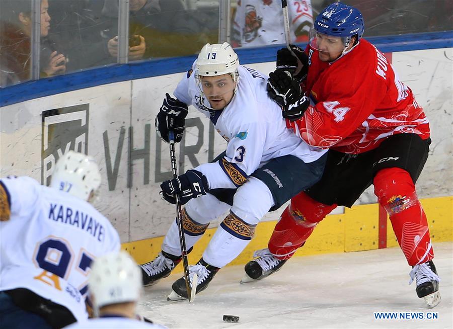 In pics: Silk Road Supreme Hockey League in Jilin, NE China

