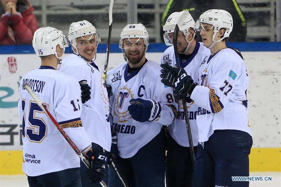 In pics: Silk Road Supreme Hockey League in Jilin, NE China
