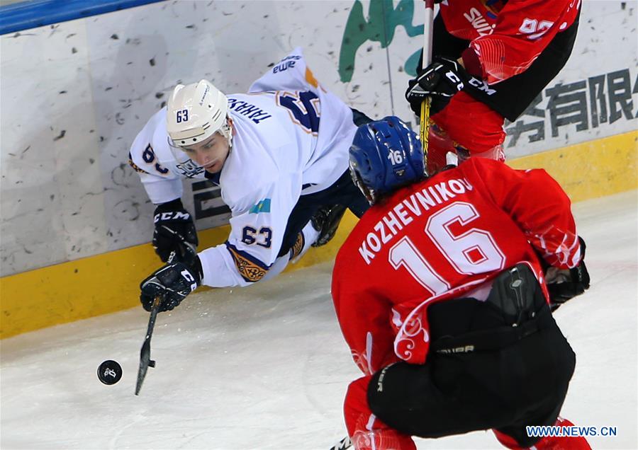 In pics: Silk Road Supreme Hockey League in Jilin, NE China
