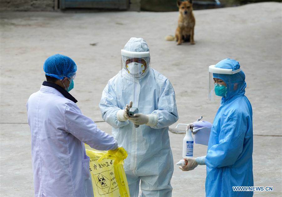 In pics: rural health workers in Chongqing engaged in fight against epidemic